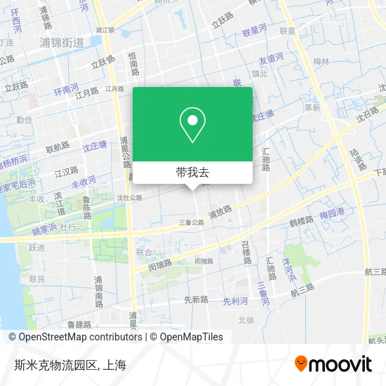 斯米克物流园区地图