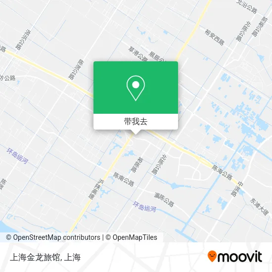 上海金龙旅馆地图