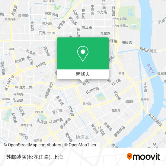 苏邮装潢(松花江路)地图