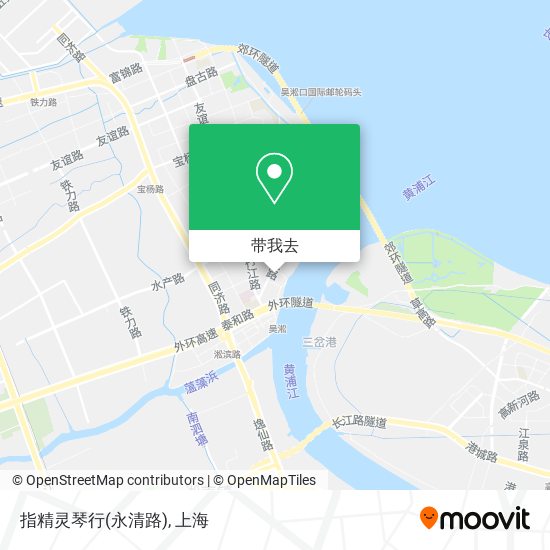 指精灵琴行(永清路)地图