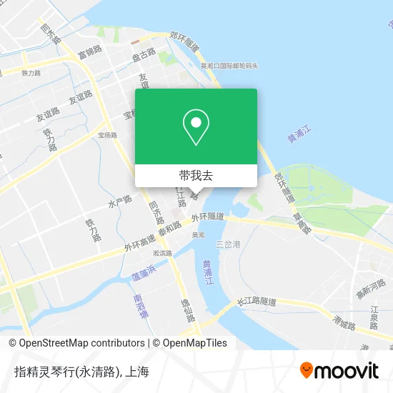 指精灵琴行(永清路)地图