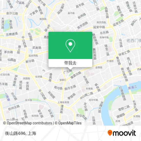 衡山路696地图