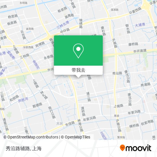 秀沿路辅路地图