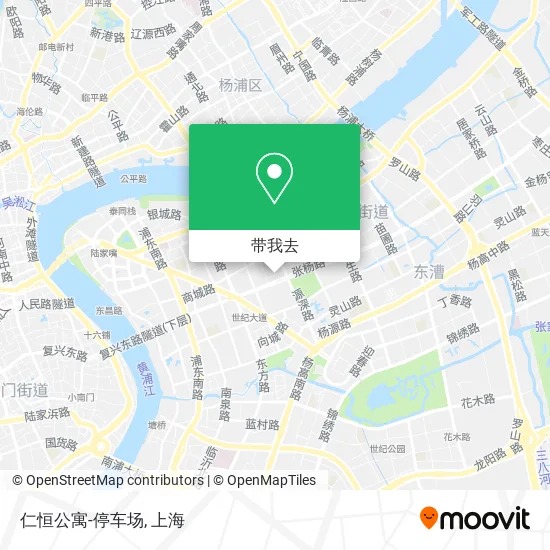 仁恒公寓-停车场地图