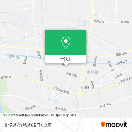 沿泉路/秀城路(路口)地图