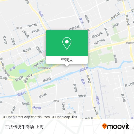 古法传统牛肉汤地图