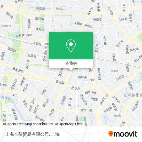 上海长征贸易有限公司地图