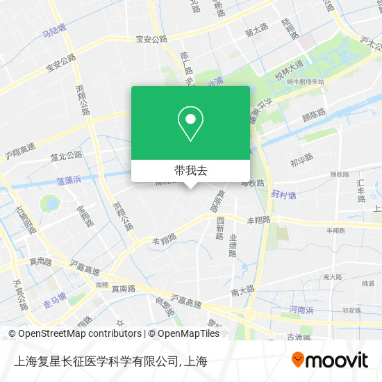 上海复星长征医学科学有限公司地图