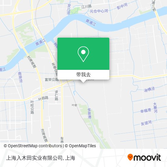 上海入木田实业有限公司地图