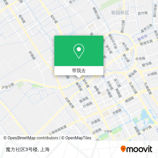 魔方社区3号楼地图
