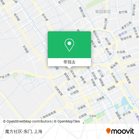 魔方社区-东门地图
