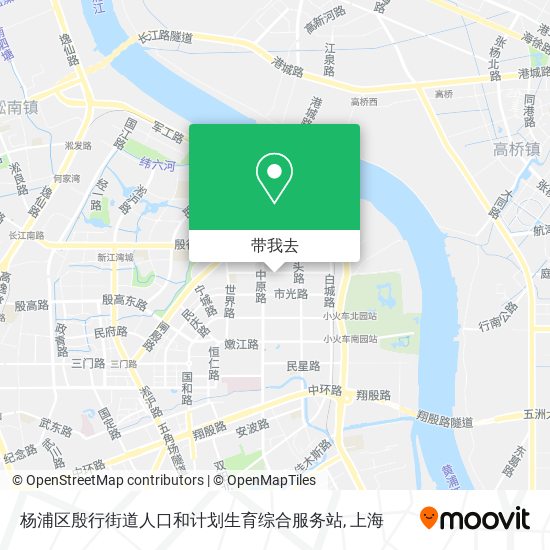 杨浦区殷行街道人口和计划生育综合服务站地图