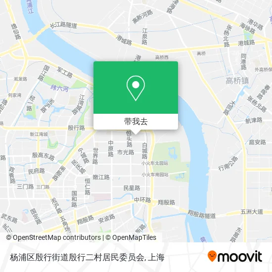杨浦区殷行街道殷行二村居民委员会地图