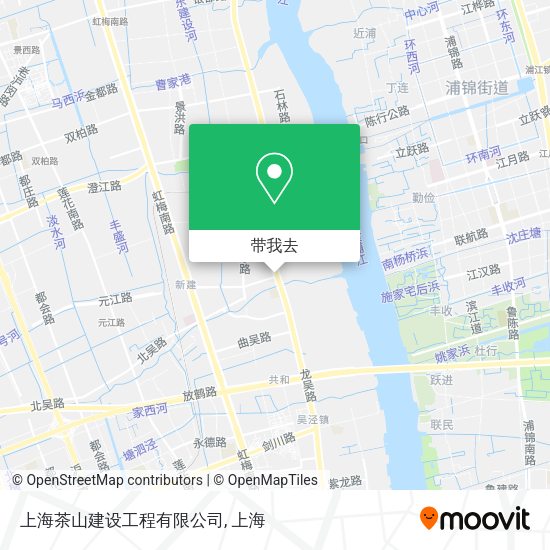 上海茶山建设工程有限公司地图