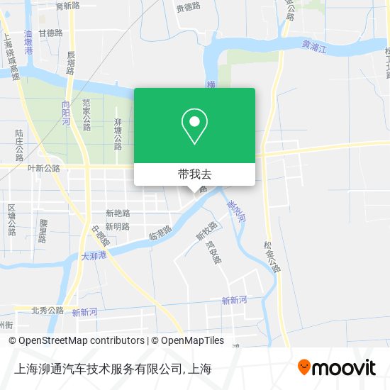 上海泖通汽车技术服务有限公司地图