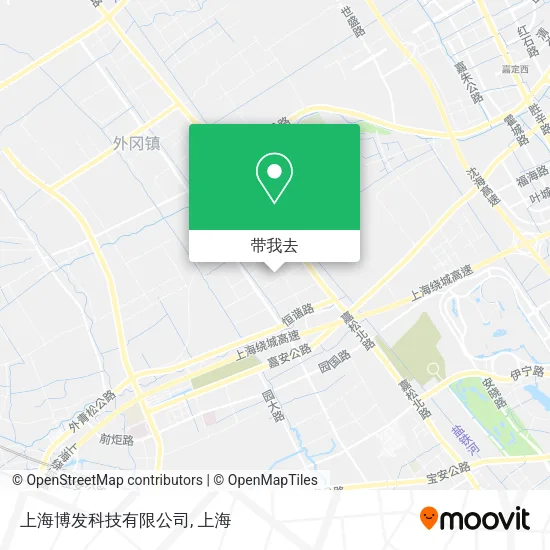 上海博发科技有限公司地图