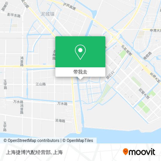上海捷博汽配经营部地图