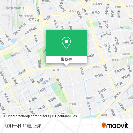红明一村-11幢地图
