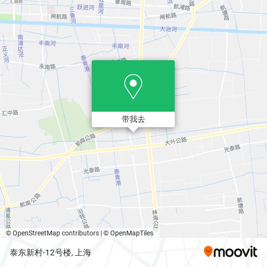 泰东新村-12号楼地图