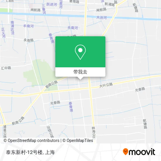 泰东新村-12号楼地图