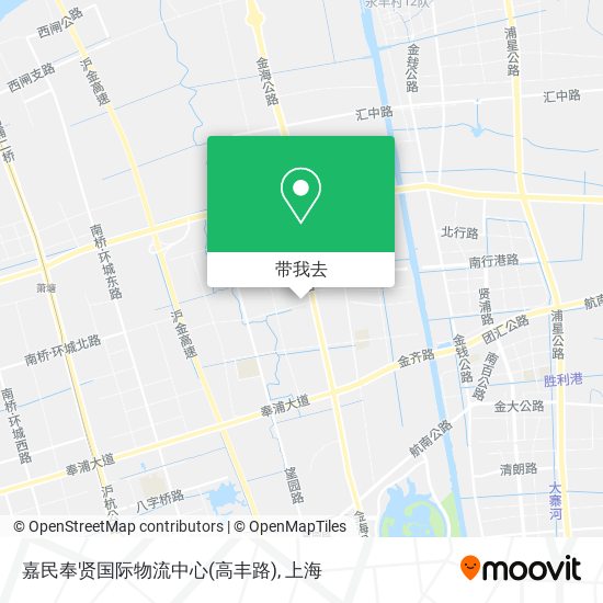 嘉民奉贤国际物流中心(高丰路)地图