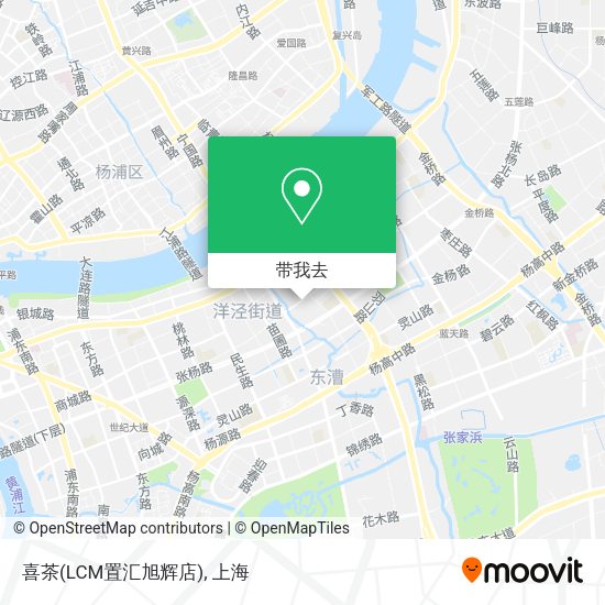 喜茶(LCM置汇旭辉店)地图