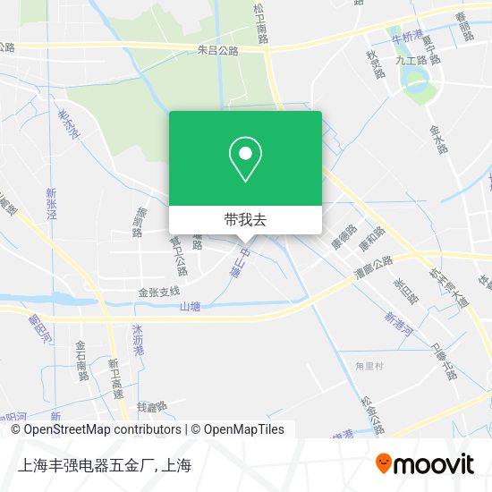 上海丰强电器五金厂地图