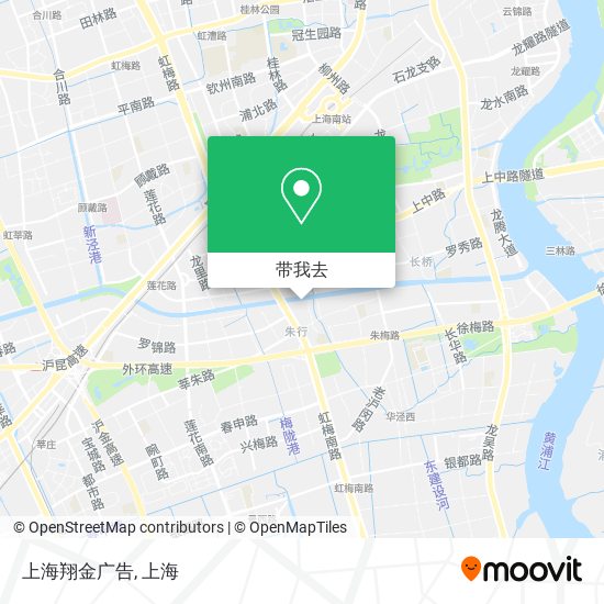 上海翔金广告地图