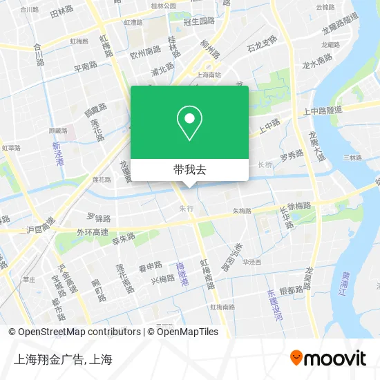 上海翔金广告地图
