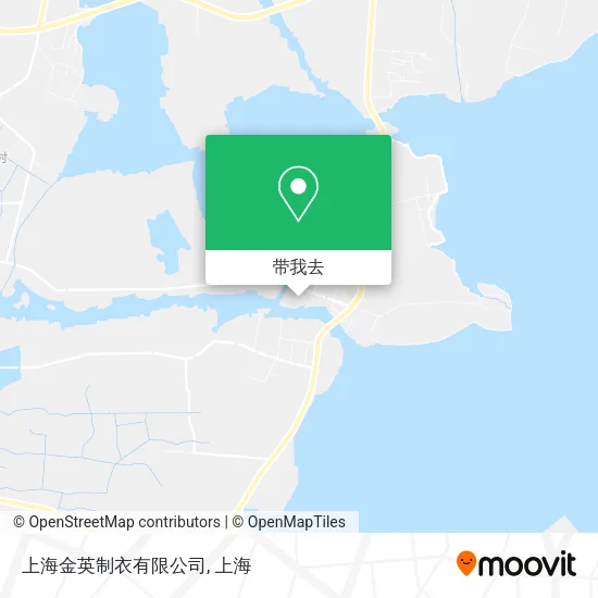 上海金英制衣有限公司地图