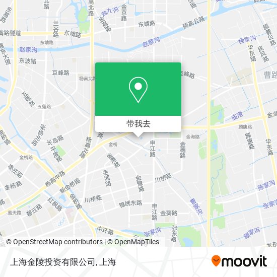 上海金陵投资有限公司地图