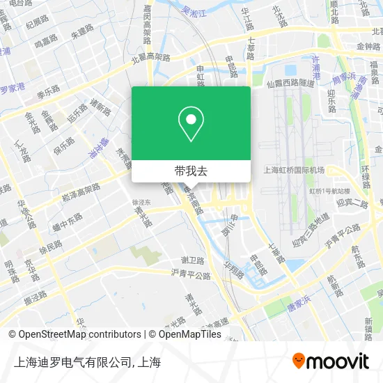 上海迪罗电气有限公司地图