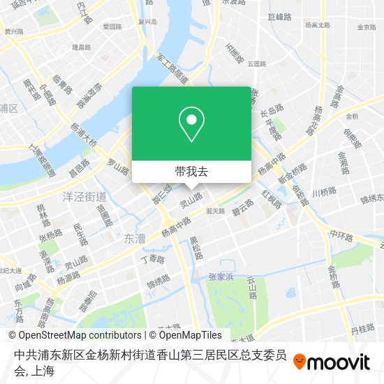 中共浦东新区金杨新村街道香山第三居民区总支委员会地图