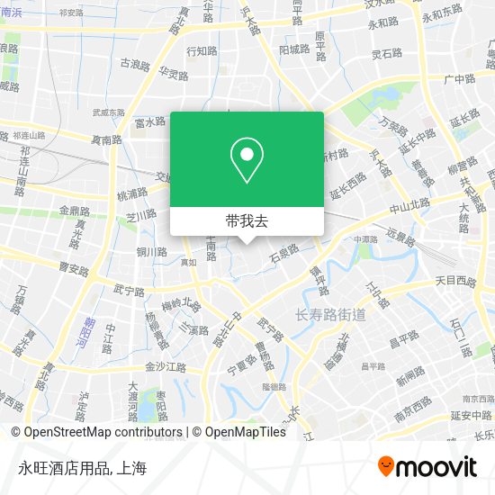 永旺酒店用品地图
