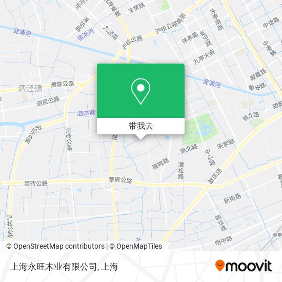 上海永旺木业有限公司地图