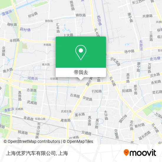 上海优罗汽车有限公司地图