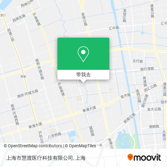 上海市慧渡医疗科技有限公司地图