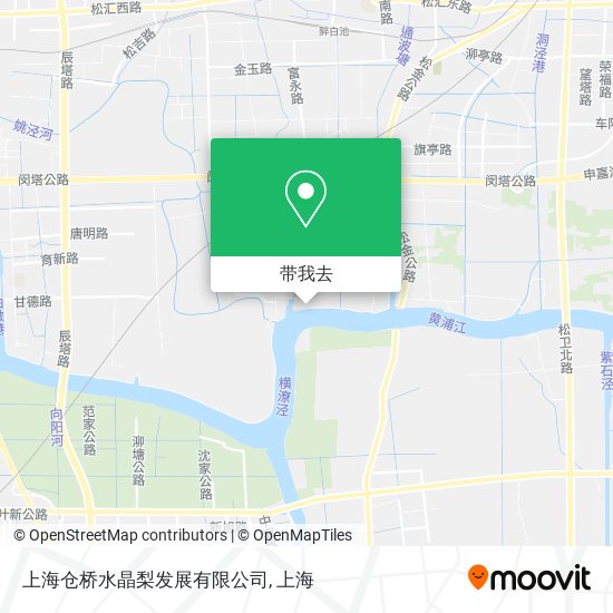 上海仓桥水晶梨发展有限公司地图