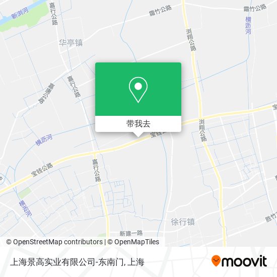 上海景高实业有限公司-东南门地图