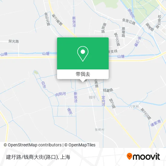 建圩路/钱商大街(路口)地图