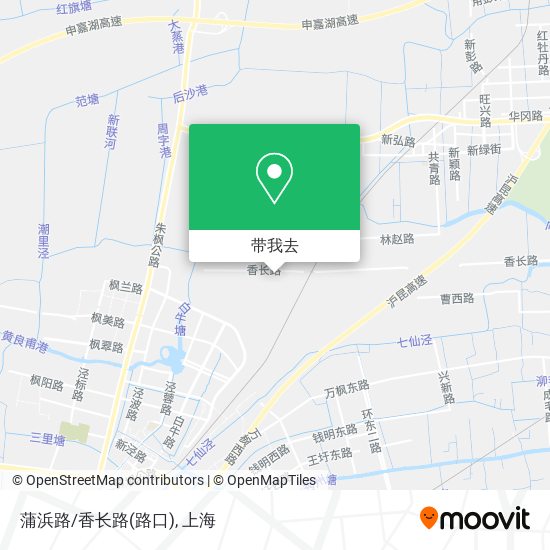 蒲浜路/香长路(路口)地图