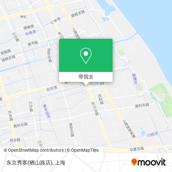 东京秀客(栖山路店)地图