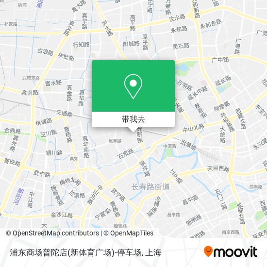 浦东商场普陀店(新体育广场)-停车场地图