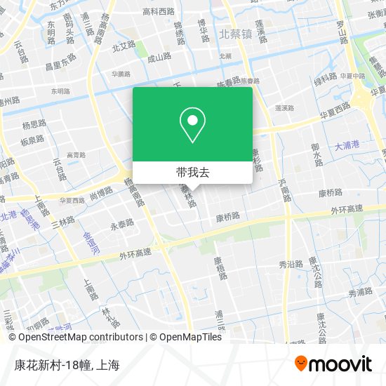 康花新村-18幢地图