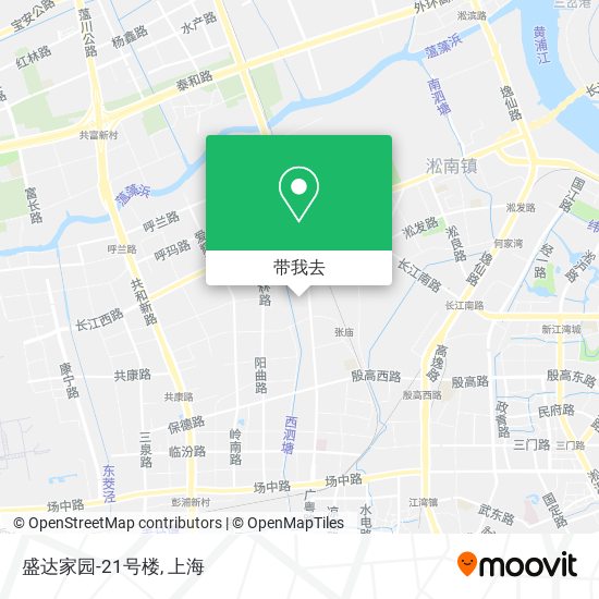 盛达家园-21号楼地图