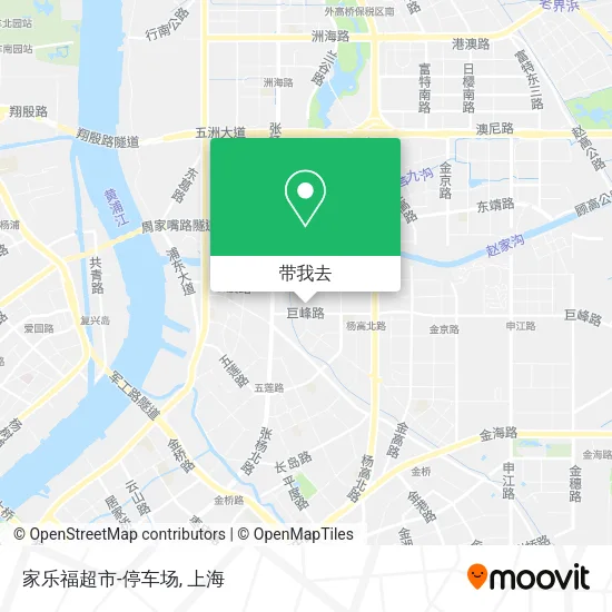 家乐福超市-停车场地图
