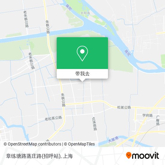 章练塘路蒸庄路(招呼站)地图