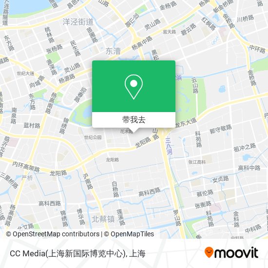 CC Media(上海新国际博览中心)地图