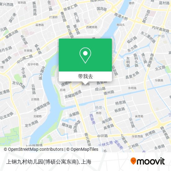 上钢九村幼儿园(博硕公寓东南)地图