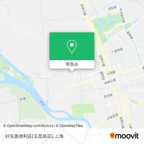 好实惠便利店(玉昆路店)地图